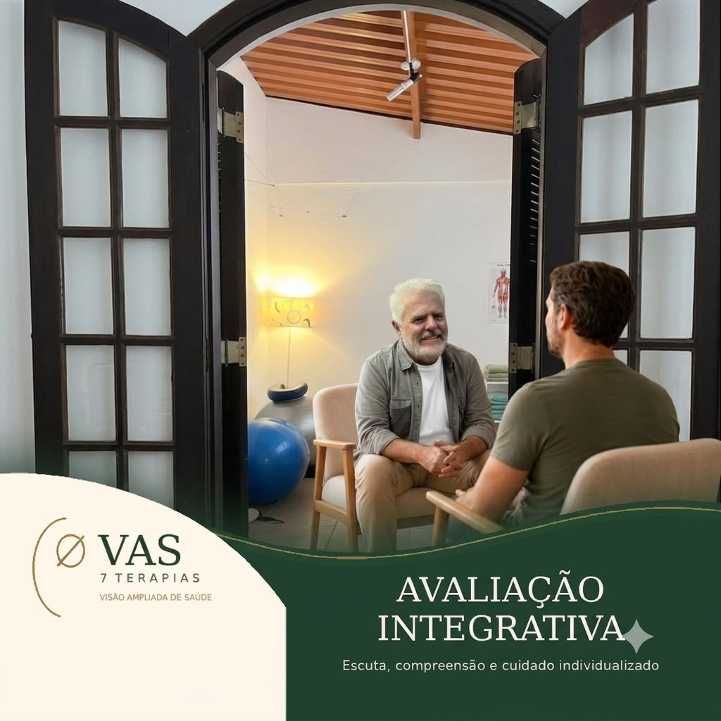 Avaliação Integrativa VAS — escuta, compreensão e cuidado individualizado