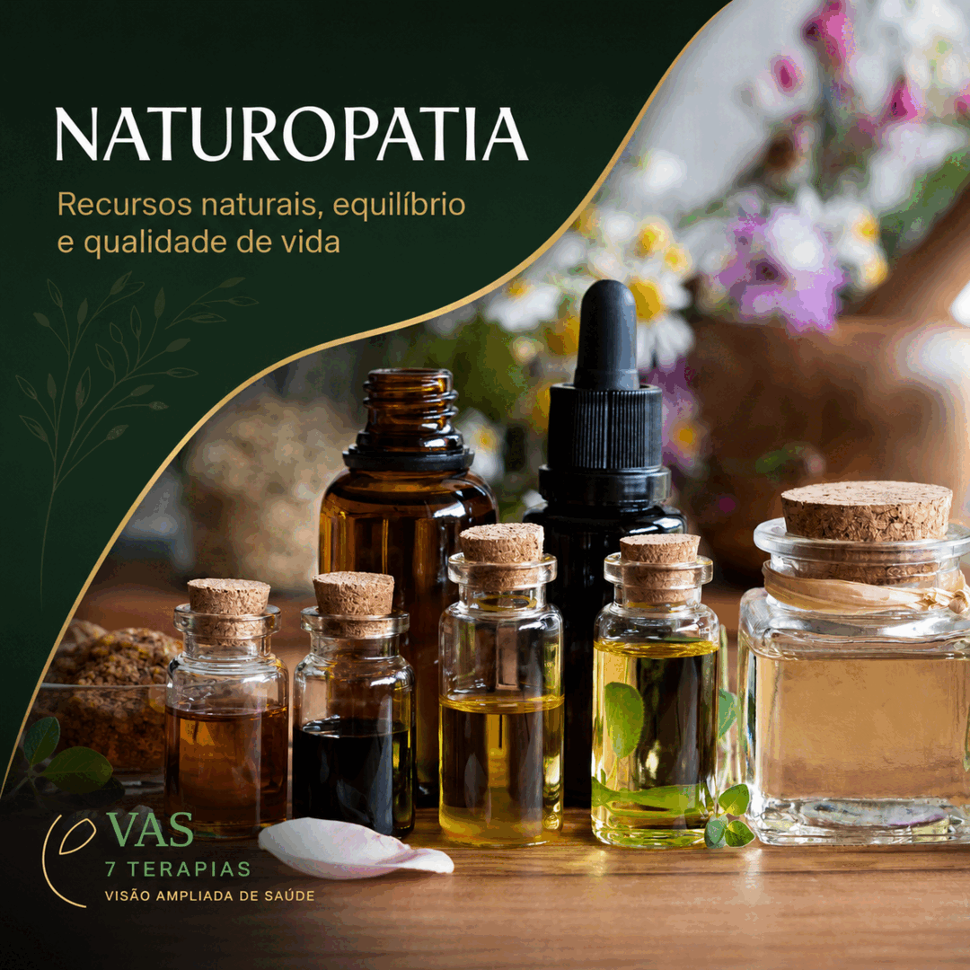 Naturopatia VAS — recursos naturais, equilíbrio e qualidade de vida